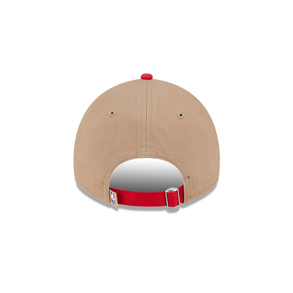 Chicago Bulls Hat - Camel NBA 2024 Draft 9Twenty Strapback Cap - New Era